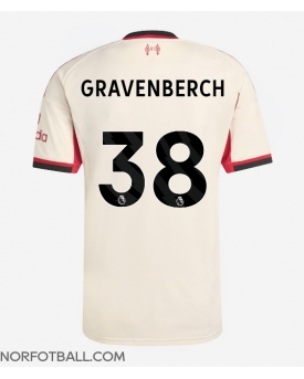 Billige Fotballdrakt Liverpool Ryan Gravenberch #38 Replika Bortedrakt 2025-26 Kortermet